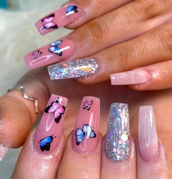 Butterfly Nails -2021 Nail Beauty Trend to Get Into with 75+ Pics of Inspo!
