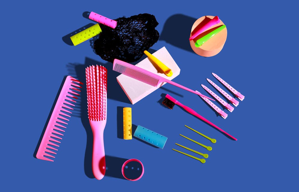 Hairdressing Tools -Black Hair Tools