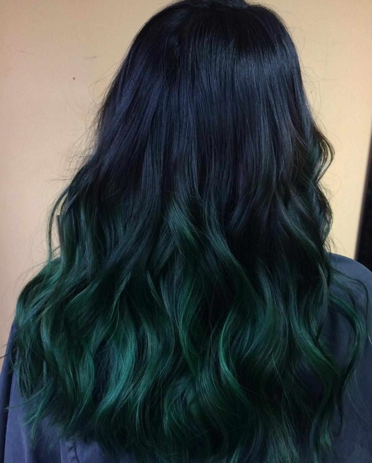 Emerald Green Hair -Yeah... The Grass Is Greener On This Side!