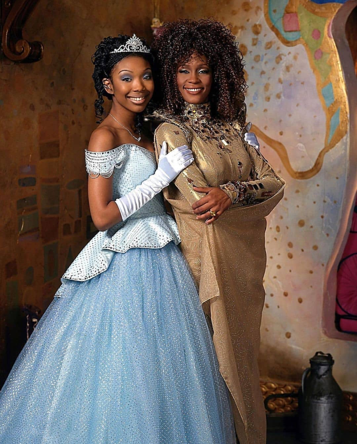 First Black Cinderella- Played by Black Beauties Brandy and Keke Palmer!