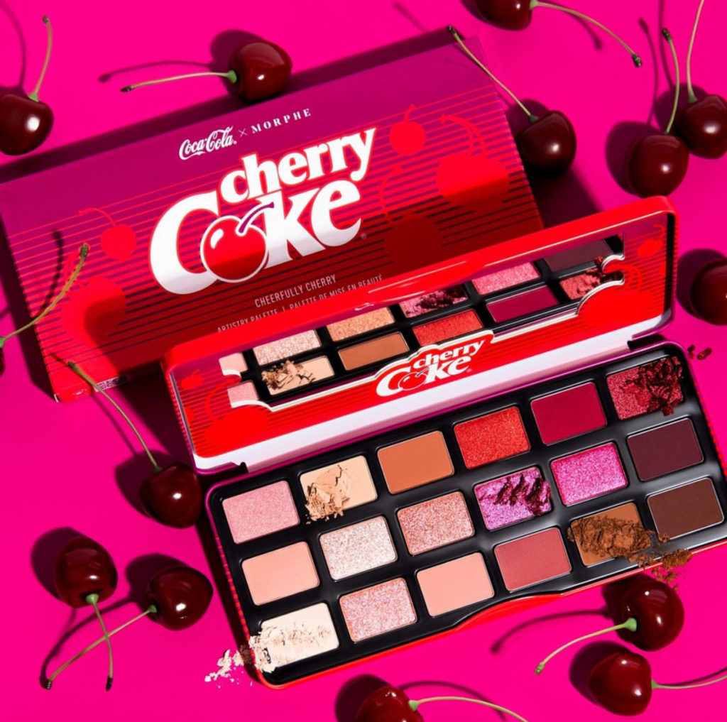 The Cherry Coke X Morphe Collection