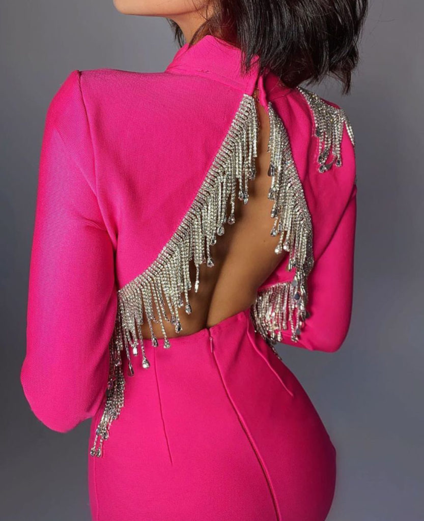 Pink Party Dress