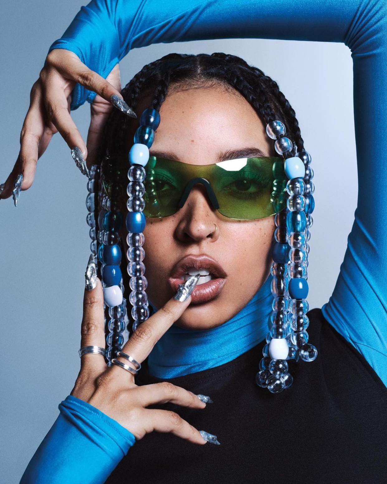 Braids With Beads: Tinashe Brings Back The Edgy Hair Trend!