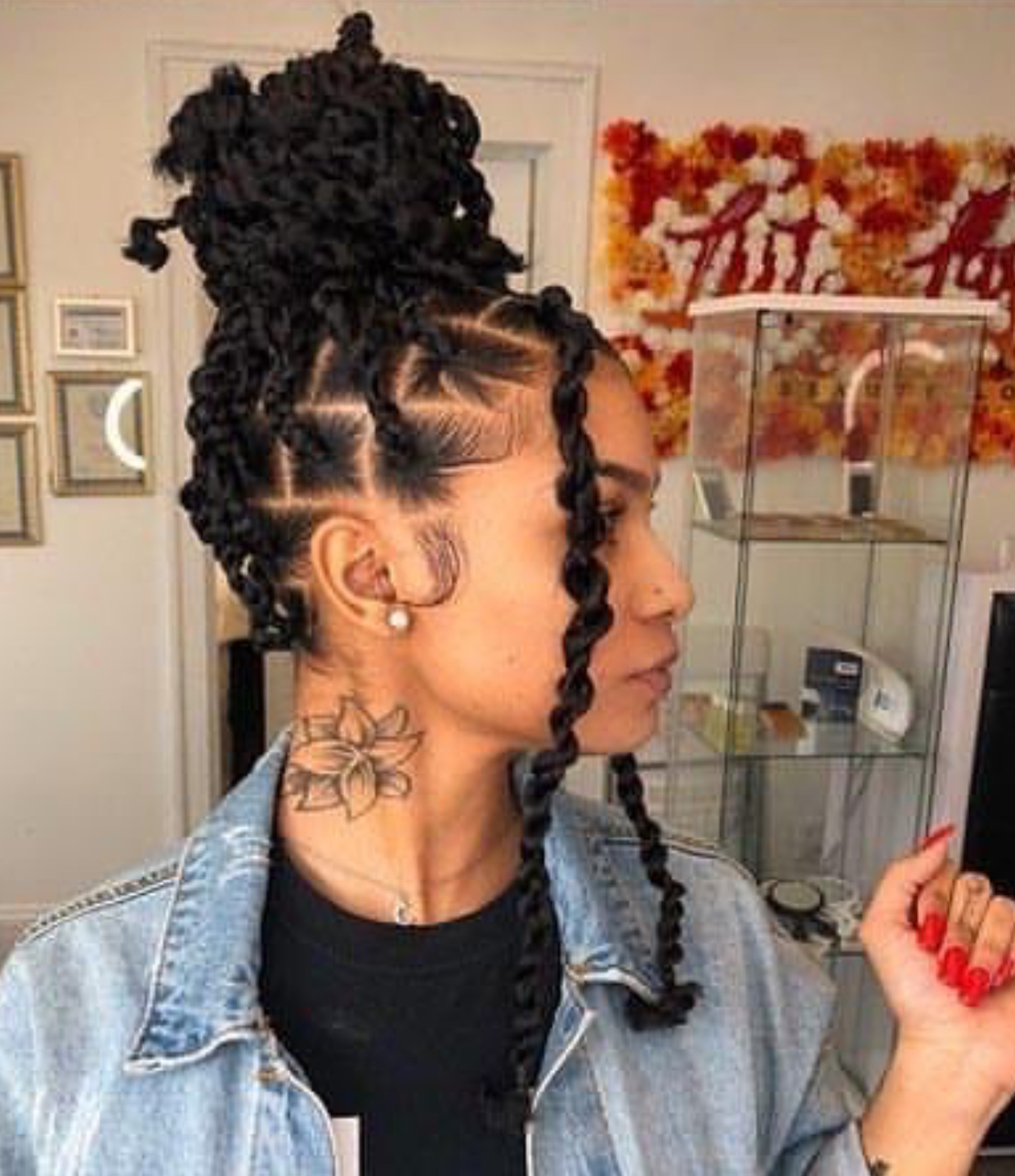 Senegalese Twist Updo: Easy How-To Tutorial and Styling Inspo!
