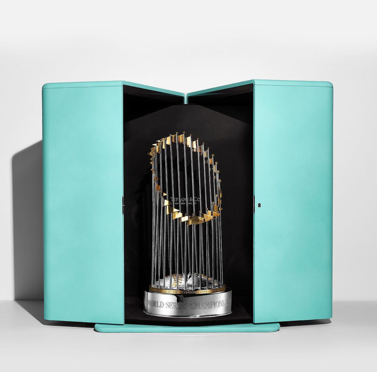 Major League Baseball® American League Championship Series (ALCS) Trophy.  Designed and handcrafted by Tiffany & Co. - Tiffany