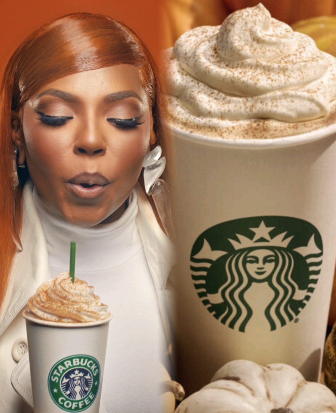 Starbucks & KidSuper's Colm Dillane Create Pumpkin Spice Latte