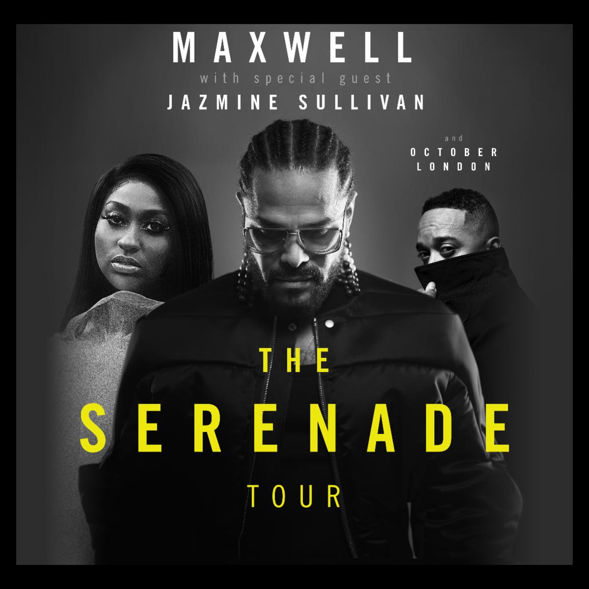 Maxwell Announces The Serenade 2024 North American Tour