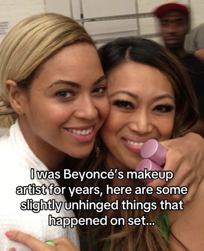 Beyonce Makeup Stories Straight From Her Former Makeup Artist Malloy Roncal