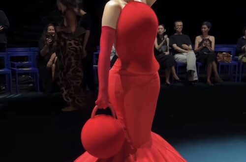 Cardi B Stuns in Robert Wun AW26 at Paris Fashion Week