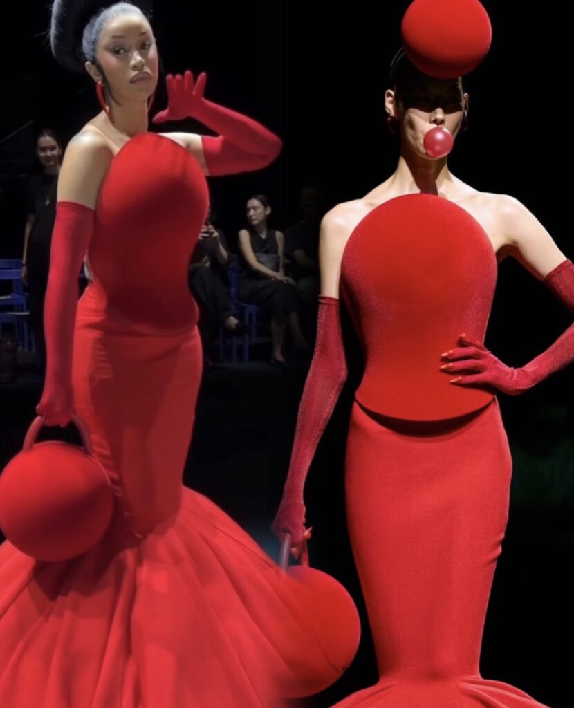 Cardi B Stuns in Robert Wun AW26 at Paris Fashion Week