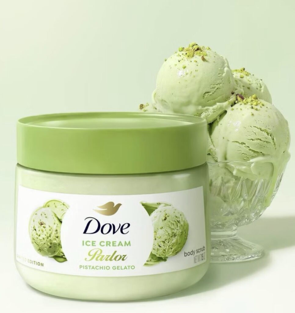 DOVE Ice Cream Parlor Collection—Four Irresistible Ice Cream-Inspired Scents