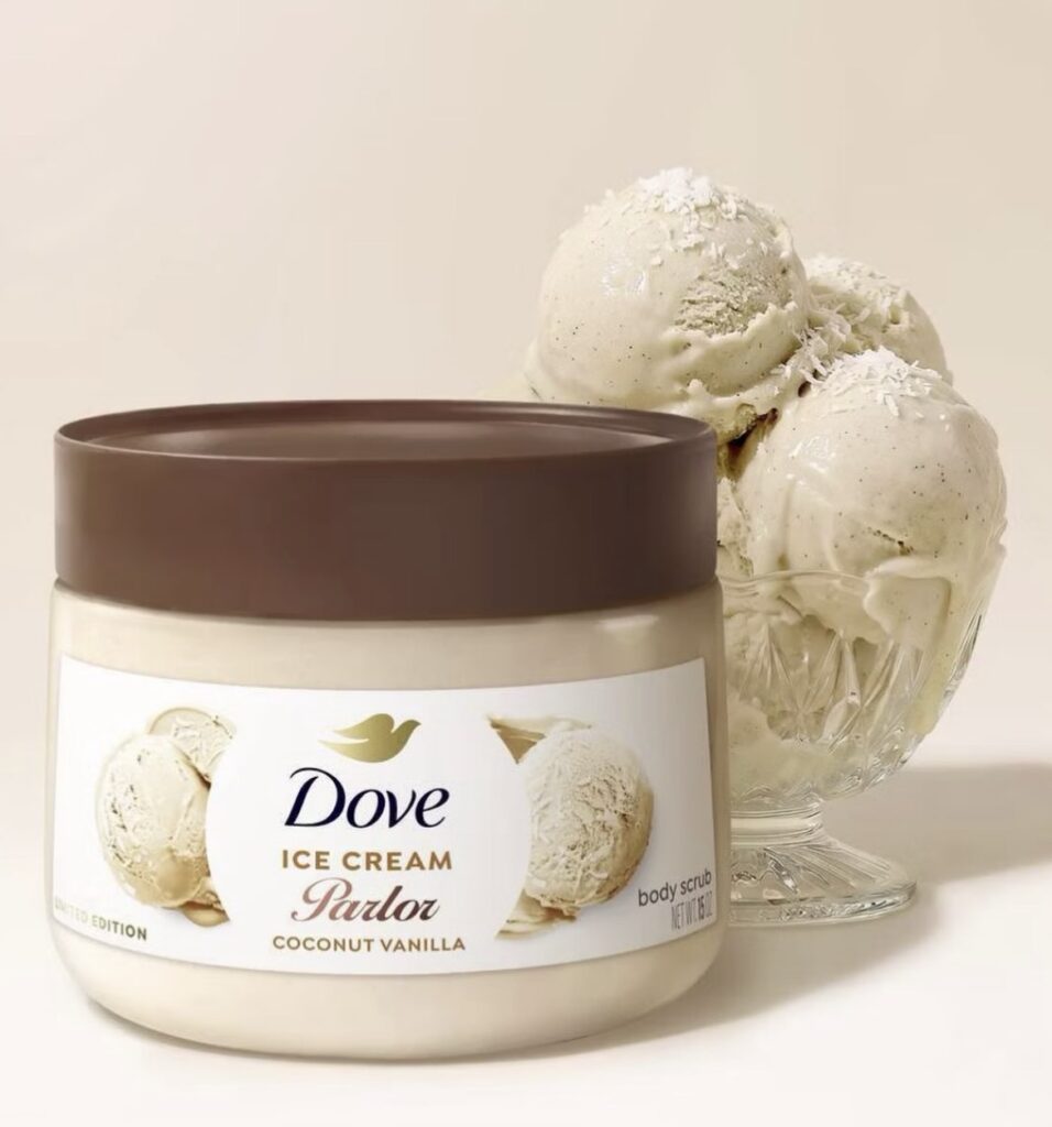 DOVE Ice Cream Parlor Collection—Four Irresistible Ice Cream-Inspired Scents