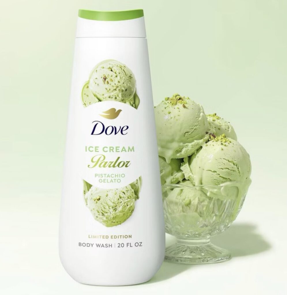 DOVE Ice Cream Parlor Collection—Four Irresistible Ice Cream-Inspired Scents