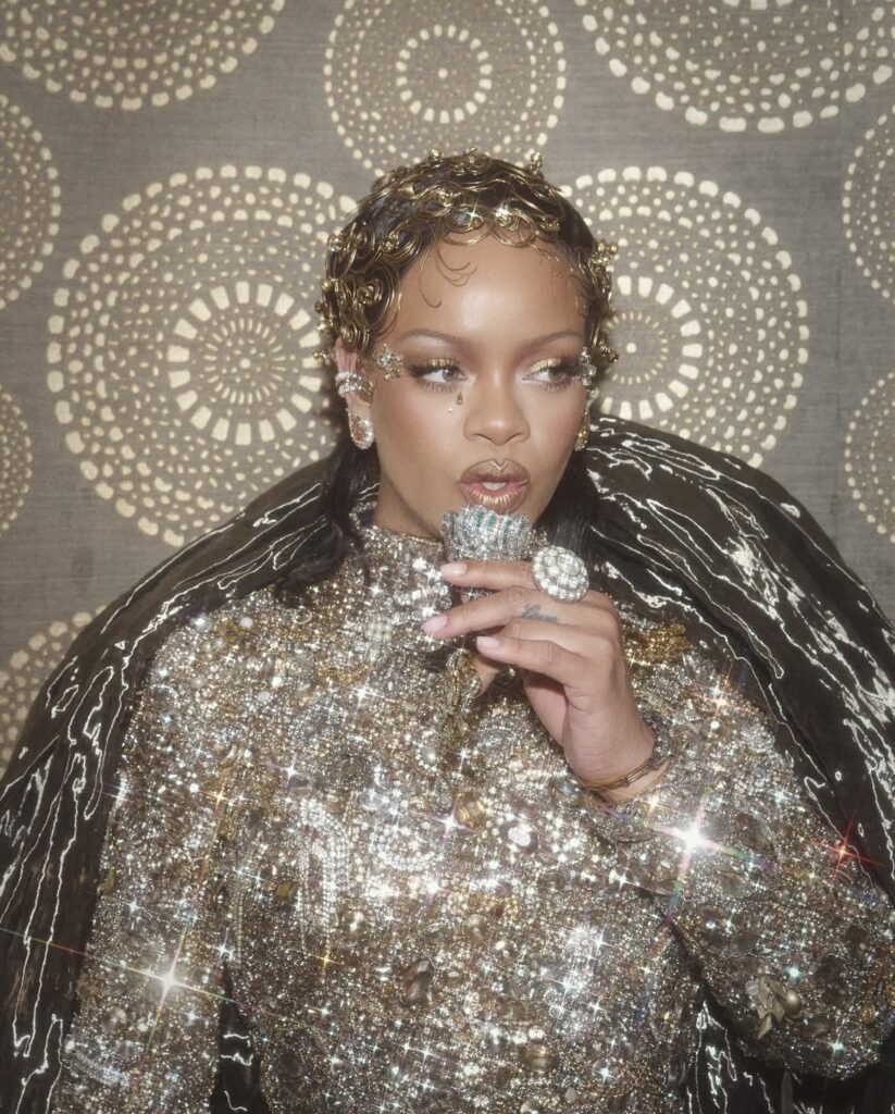 Rihanna Used Fenty Hair Gelly Type Strong Hold Gel For 2026 Met Gala Look