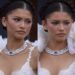 Zendaya Wears Messika Miroir du Delta Necklace for Paris Premiere of The Odyssey